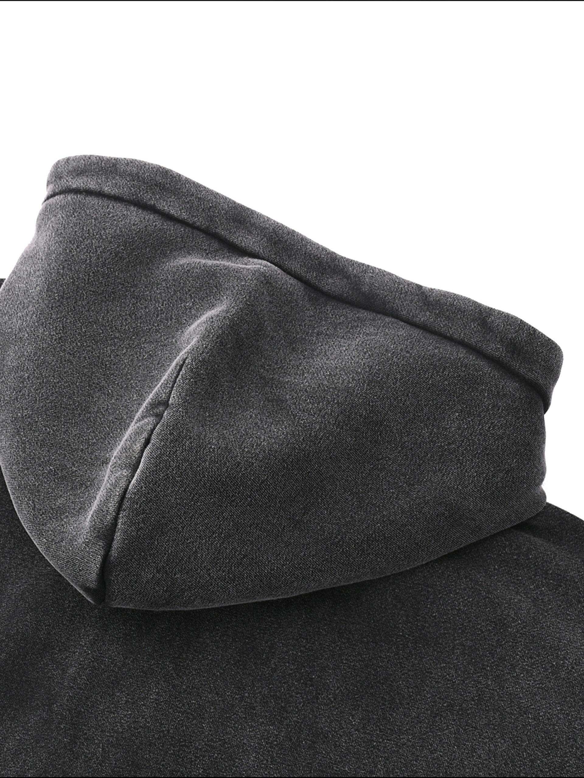 Zip-Through Boxy Fleece Hoodie 8 Zip-Through Boxy Fleece Hoodie - Image 8