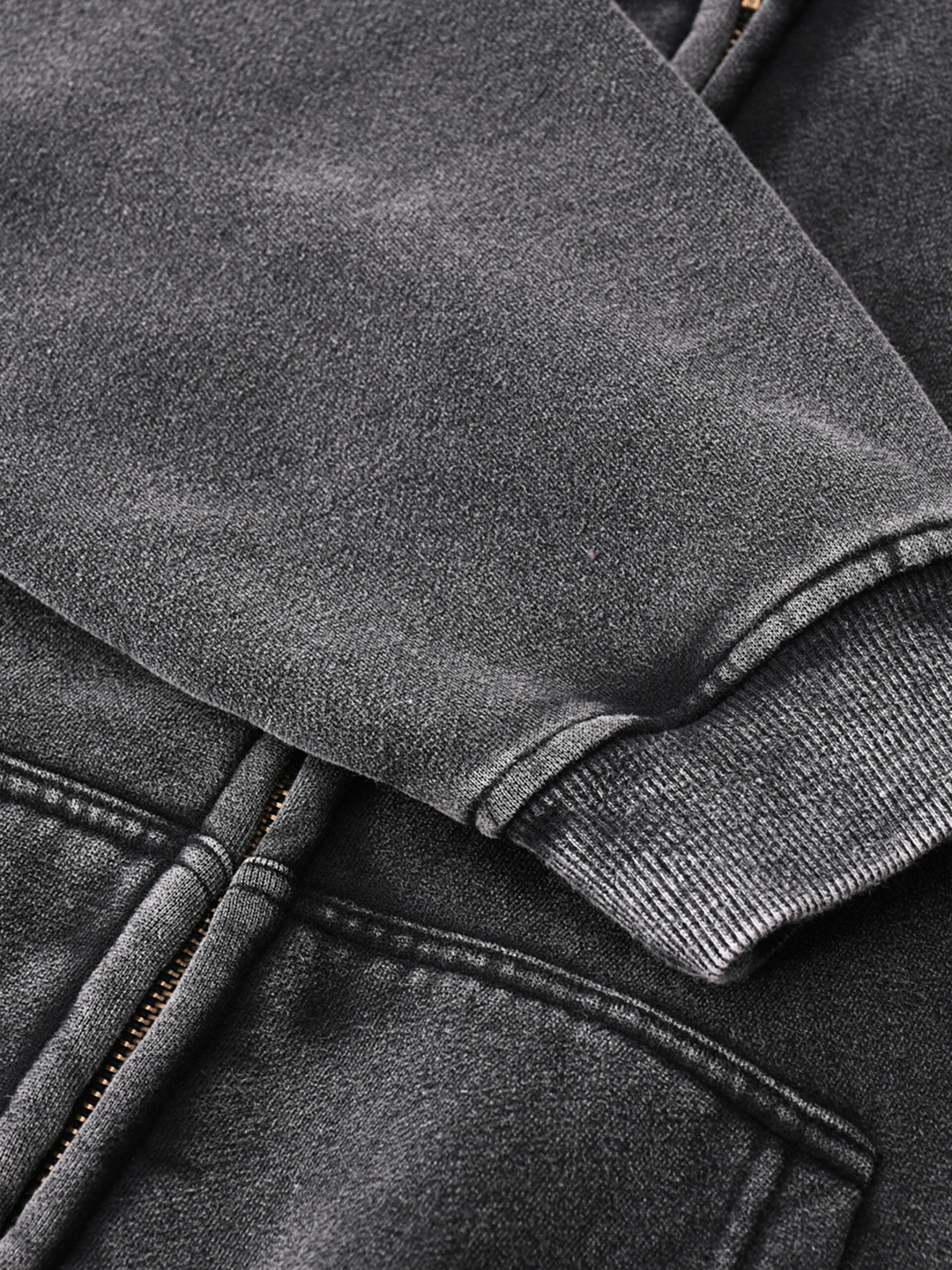 Zip-Through Boxy Fleece Hoodie 6 Zip-Through Boxy Fleece Hoodie - Image 6