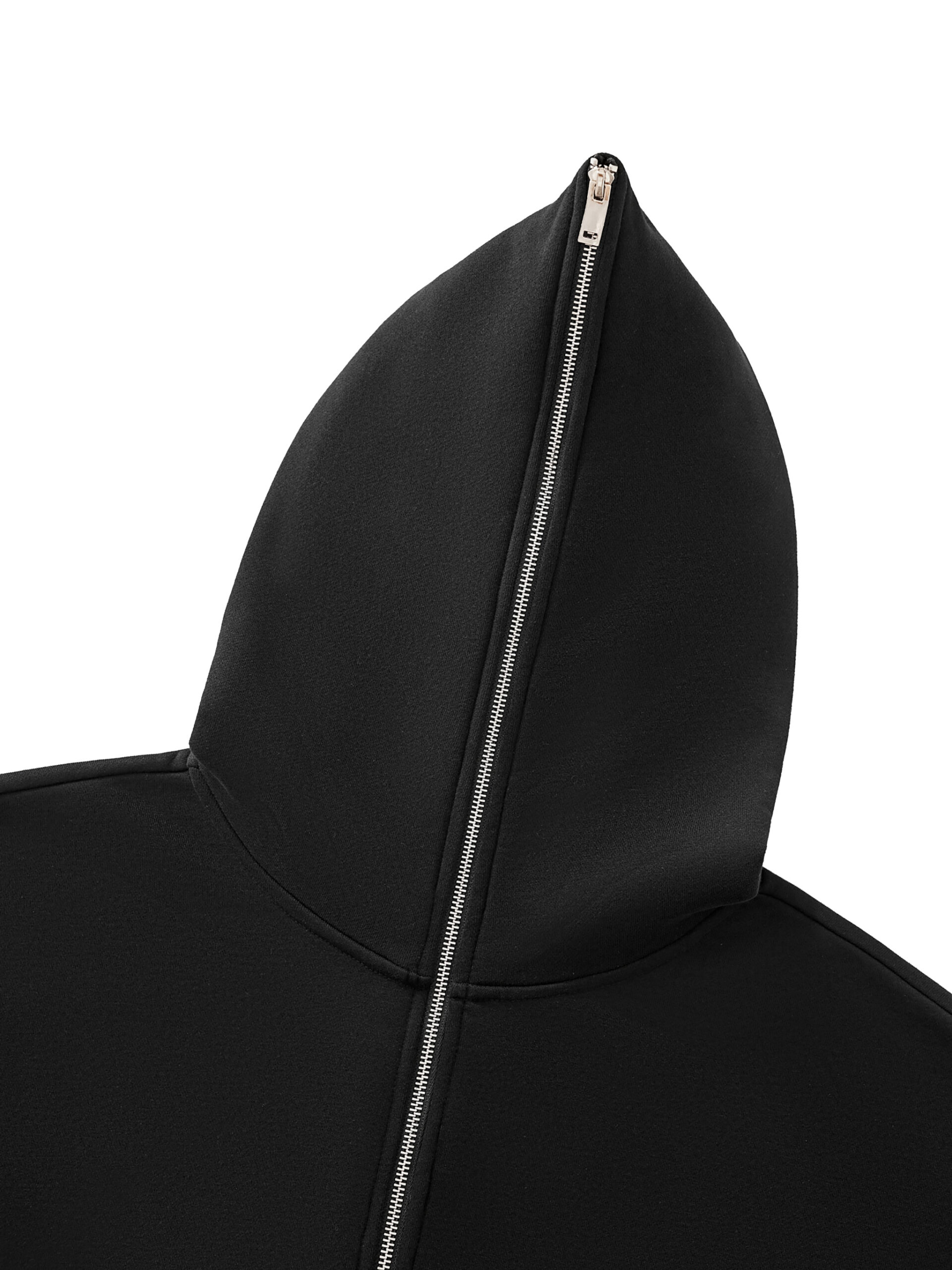 Fleeced Full-Zip Boxy Hoodie 9 Fleeced Full-Zip Boxy Hoodie - Image 9